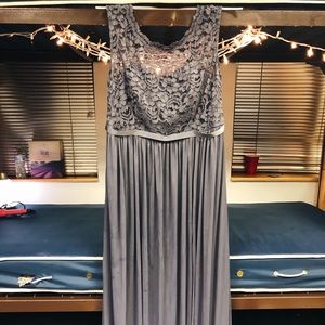 Gray Bridesmaid Dress